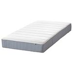 IKEA VESTERÖY Pocket Sprung Mattress, 90x200 cm, Extra Firm/Light Blue