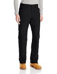 Carhartt Men's Loose Fit Canvas Utility Work Pant, Black, 34W x 32L