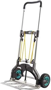 wolfcraft TS 850 Offroad Transport System I 5503000 I The robust hand truck for gardens and outdoor terrain