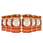 Sacla Italian Fiery Chilli Pesto - Perfect with Pasta, Meat and Eggs or to Stir in Soup or use as a Dip - Made with Garlic, Oil and Red Chillies - 190g (Pack of 6)