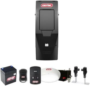 Genie 6072H-B Wall Mount Garage Door Opener with Battery Backup, Wall Mounted & Space Saving