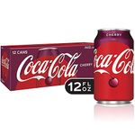 Coca-Cola Cherry Coke, 355 Millilitre, Vegetarian