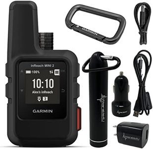 Wearable4U - Garmin inReach Mini 2 Satellite Communicator (Black) with Power Pack Bundle