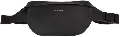 Calvin Klein CK MUST PIQUE WAISTBAG, Black, One Size