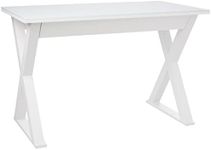 WE Furniture 48 Storage Computer Desk White