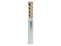 Parking Security Barrier Post, Galvanised Telescopic Retractable Bollard for Driveway