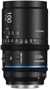 SIRUI Astra 100mm 1.33X Auto Focus Full Frame Anamorphic Cine Lens for L Mount Cameras, Lumix DC Series, FP/FPL, Leica SL Series (Blue Flare)