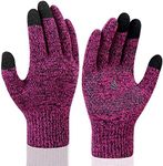 coskefy Winter Knit Gloves Touchscr