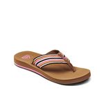 Reef Women's Spring Woven Flip-Flop, Smoothie Stripe, 6.5 UK