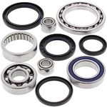 All Balls Racing Rear Differential Bearing Seal Kit 25-2030 Compatible with/Replacement for Yamaha YFB250 Timberwolf 1992-1998, YFB250FW Timberwolf 1994-2000, YFM200 Moto-4 1985-1989