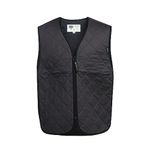 98°F Reflective Vest Evaporative Cooling Waistcoat Design For Men and Women Construction Safety Zipper jacket Stay Comfortable In Hot Outdoor Weather High Visibilty