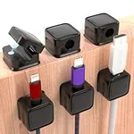 6 Pack Magnetic Cord Organizer, Eas