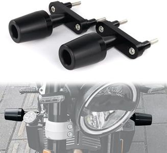 REARACE Motorcycle Frame Sliders Compatible with Husqvarna Svartpilen/Vitpilen 401 2017-2023 Motorcycle Falling Crash Protection Sliders