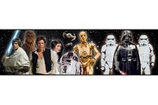 RoomMates Red Star Wars Characters Peel & Stick Wallpaper Border