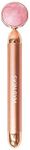 Skin Gym Revati Rose Quartz Vibrating Facial Roller Massager for Wrinkles and Fine Lines Anti-Aging Face Lift Skin Care Beauty Tool, Rose