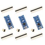 ELEGOO Nano Board CH340/ATmega328P, Compatible with Arduino Nano V3.0 (Pack of 3 Without Mini USB Cable)