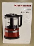 KitchenAid 3.5-Cup Mini Food Processor & Chopper | Empire Red | Chop KFC3516ER
