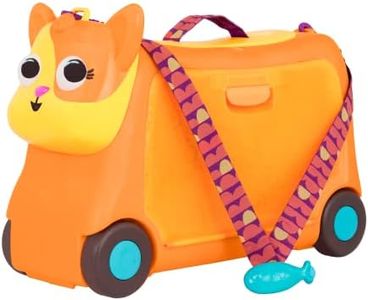 B. – Ride-on Toy – Ride-on Cat Suitcase – Kids Luggage – Storage Space for Travel – 2 Years + – Gogo Ride-on - Lolo