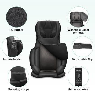 Snailax Full Body Massage Chair Pad – Heated Back and Seat Massager