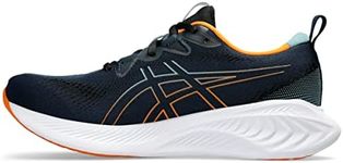ASICS Men's GEL-CUMULUS 25 Running Shoes, 11, FRENCH BLUE/BRIGHT ORANGE
