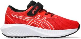 ASICS Kid's PRE Excite 10 Pre-School Running Shoes, 2H, Fiery RED/White