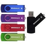 SIMMAX 5Pcs 8GB USB Flash Drive USB