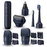 Panasonic All in one MULTISHAPE,Wet & Dry Electric Beard,Hair and Body Trimmer for Men,3-Blade Shaver, Electric Toothbrush,Nose/Ear/Facial Trimmer,Rechargeable Li-ion body,Modular Personal Care System