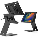 CTA Desktop Kiosk POS Stand for iPad 10th Gen with Wireless Charging Case - Durable Steel Material - Quick Release Function with Magnetized Plate for iPad 10th Gen 10.9" Inch - (PAD-ICCTK109)