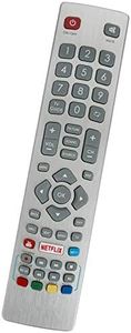 ALLIMITY Telecomando Sostituisci per Sharp Full HD Smart TV 32BC4E 32BC5E 32BC2E 32BC3E 32BC1EE 32BC0EO 32AC6EE