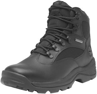 Timberland Men's Chocorua Trail Mid Waterproof Hiking Boot, Black-2024 New, 9 Wide