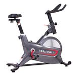 Deluxe Indoor Cycle Trainer with Curve-Crank Technology ERG8000, Black, Gray, Silver