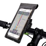 shoplease Bike Phone Mount Waterproof，Bike Frame Bag Bike Phone Holder Cycling Handlebar Bag Phone Holder Bag for Bike with 360° Rotation for Any Smartphone up to 6.5