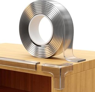 Furniture Corner & Edge Safety Bumpers, 16ft Edge Protector & 4 Clear Corner Protector Baby Proofing. Clear Corner Guards for Corner Table Protector for Kids. Cabinet Edge Protector & Corner Bumpers