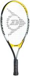 Dunlop Sports Nitro Junior Tennis Racket, 21" Length, White/Yellow/Black