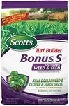 Scotts Turf Builder Bonus S Southern Weed & Feed2, Weed Killer and Lawn Fertilizer, 5,000 sq. ft., 17.24 lbs.