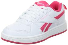 Reebok Girls Royal Prime 2.0 Tennis Shoes, White Boldpink Astrorose, 2.5 UK