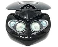 Motorcycle Headlight & Brackets - S