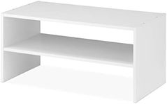 Whitmor Wood Stackable 2-Shelf Shoe