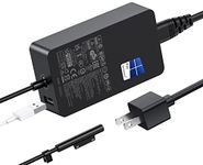 Surface Pro Charger 65W for Microsoft Surface Pro 11 10 9 8 7+ 7 6 5 4 3 X, Windows Surface Laptop 6 5 4 3 2 1 Go Studio, Surface Go 4 3 2 1, Surface Book 3 2 1,Support 44W, 36W, LED, 10FT