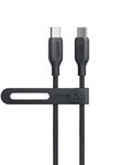 Anker 543 USB C to USB C Cable (140W 3ft), USB 2.0 Bio-Based Charging Cable for MacBook Pro 2020, iPad Pro 2020, iPad Air 4, Samsung Galaxy S21, and More (Phantom Black)