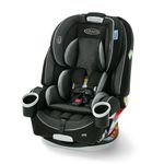 Graco All In One Car Seat, 4Ever 4-in-1 Car Seat, Convertible from Infant to Toddler (1.8-18 kg), Washable Seat Cover, Raegen