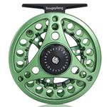 Sougayilang Fly Fishing Reel，Large Arbor With Diecast Aluminum Body Fly Reel-5/6,7/8 Weights，Essential Fly Reels For Beginners-G7/8