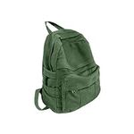 IAUGO Canvas Backpack for Women Cut