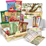 Midi International Mystical Forest Themed Snack Box | Snacks Variety Pack of International Foreign Treats | Giftable Mix of 13 Full-Size Snacks