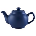 Price & Kensington Matt Navy Blue 2cup Teapot