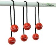 Ladder Golf Official Bolas (Hard Golf Balls), 3PK, Red