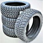 Set of 4 (FOUR) Haida Mud Champ HD868 M/T Mud Off-Road Light Truck Radial Tires-LT275/65R20 275/65/20 275/65-20 126/123Q Load Range E LRE 10-Ply BSW Black Side Wall