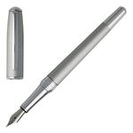 Hugo Boss HSW7442B Essential Fountain Pen - Silver