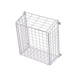 Oypla Large Letterbox Door Post Mail Catcher Basket Cage Holder Guard