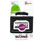 No Slip Elastic Hair Bands, Black by Scunci